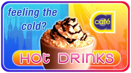 Cafe A - Digital signage - Hot drinks 2