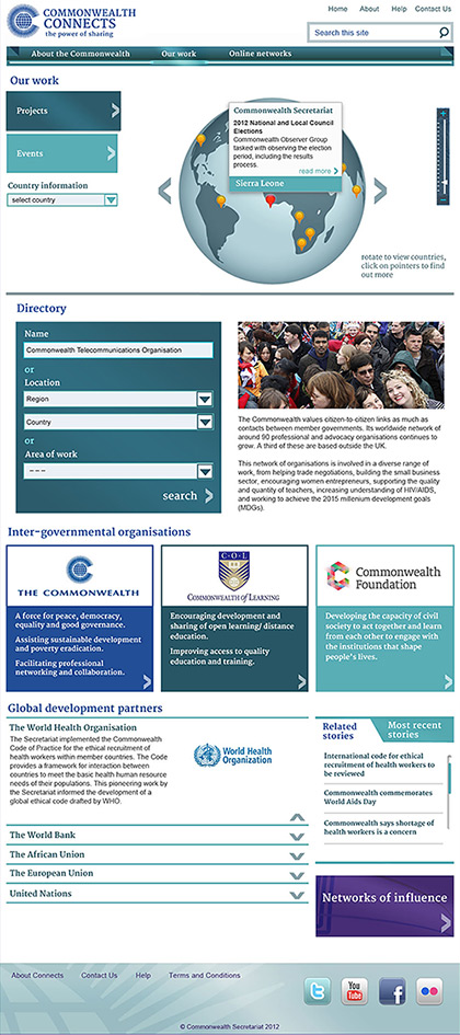 Commonwealth Connects - Our work